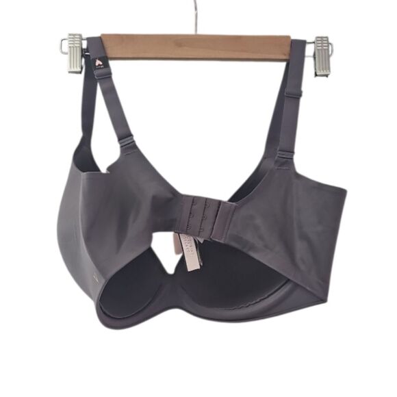 NWT Victoria’s Secret 38DDD Lined Semi Demi Bra Multi-Way Straps Greyish Purple - Picture 2 of 9